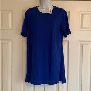 Old Navy Short Sleeved Tshirt Tunic - Size M Tall